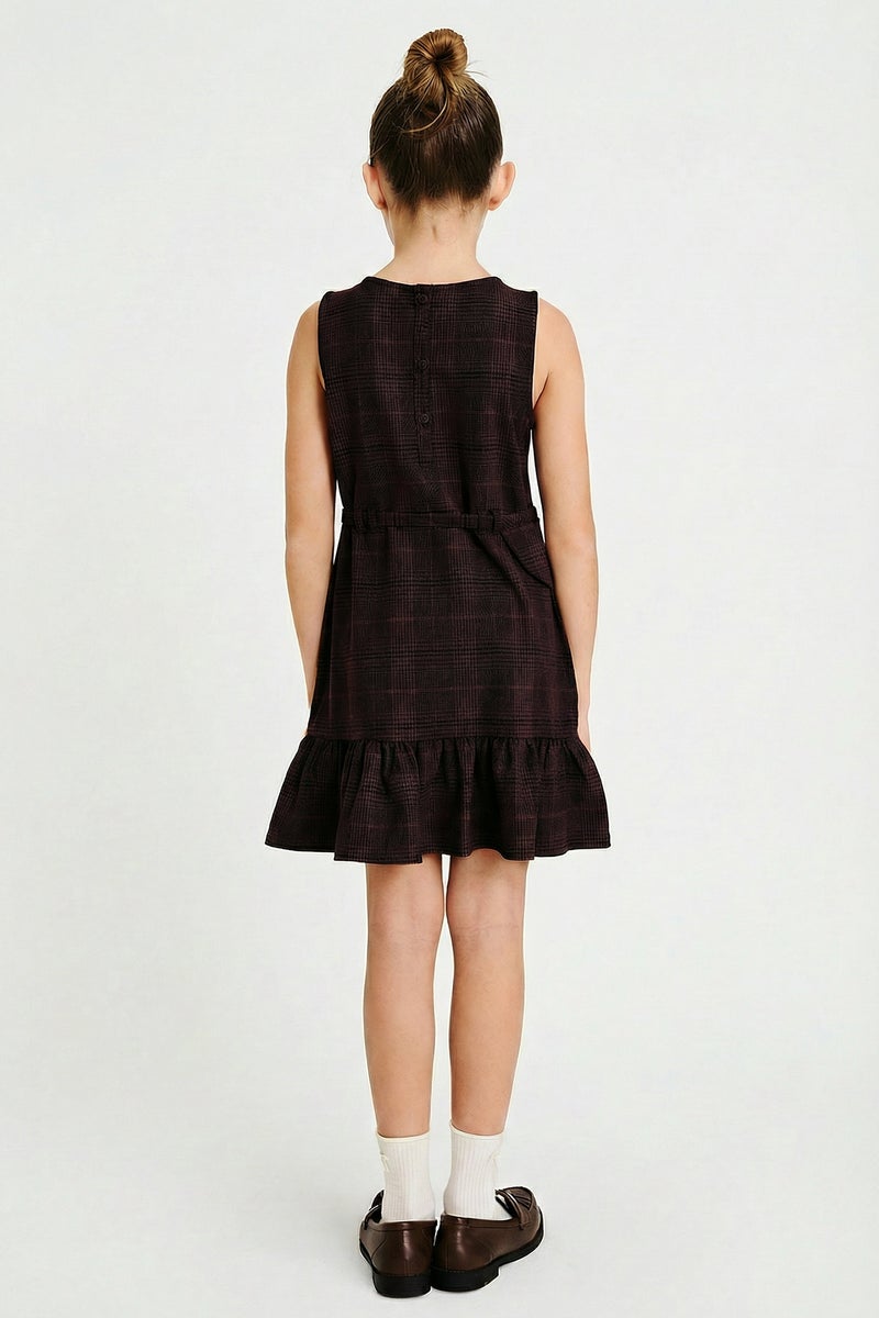 ديفاكتو فستان بناتي قصة عادية - Image 3